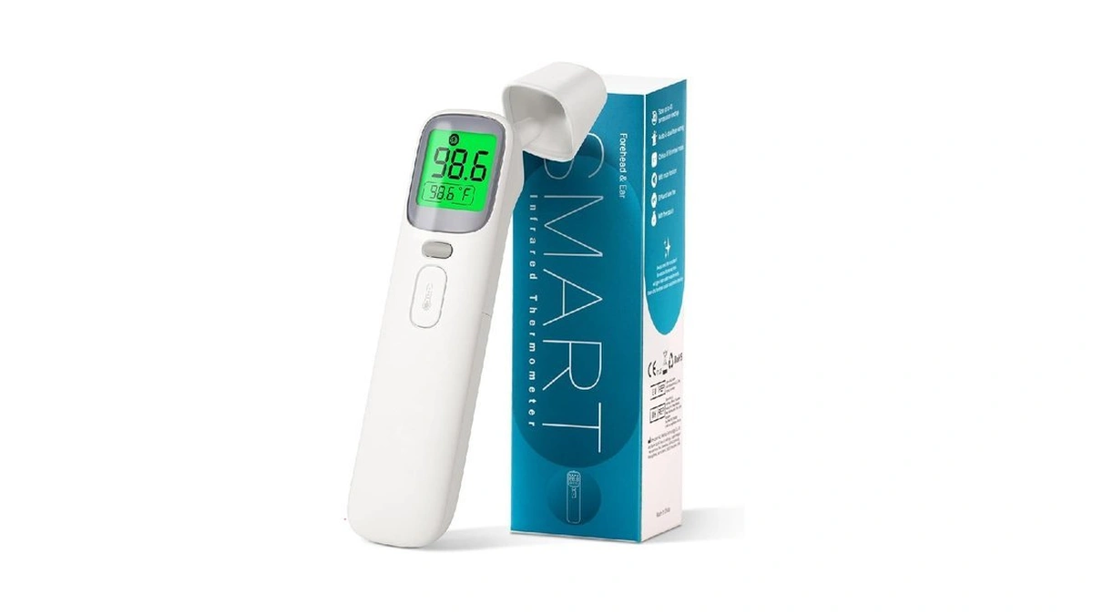 3-in-1 Ear And Forehead Thermometer For Adults Kids With Object