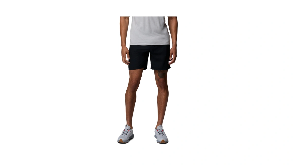 Columbia Mens Pfg Ramble Quick Dry Swim Short, Black, Large