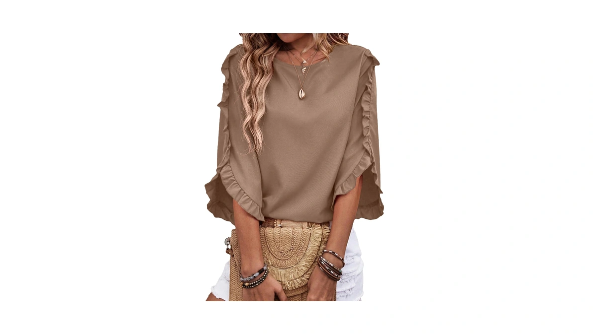 Evaless Womens Sleeve Tops Dressy Casual Blou...