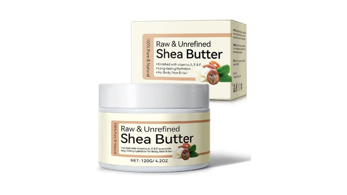 Qjcwxiaox Raw & Unrefined Shea Butter For Body, Face &