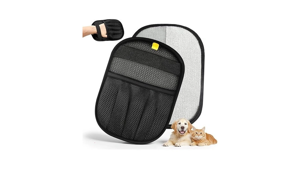 New Upgrade Pet Hair Removal Glove For Dogs & Cats,