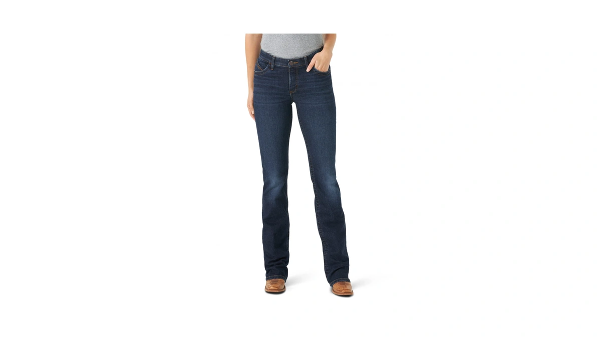 Wrangler Willow Mid Rise Performance Waist Boot Cut Ultimate Riding