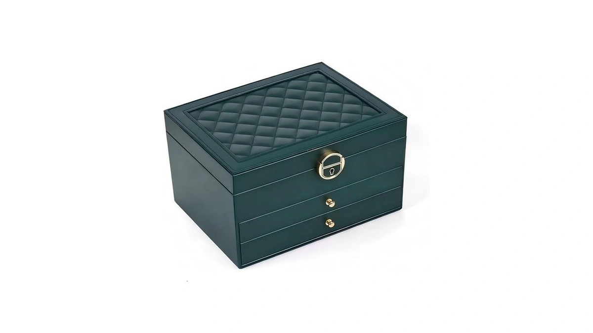 3-layer Jewelry Box For Women Girl Wife, Jewelry Organizer With