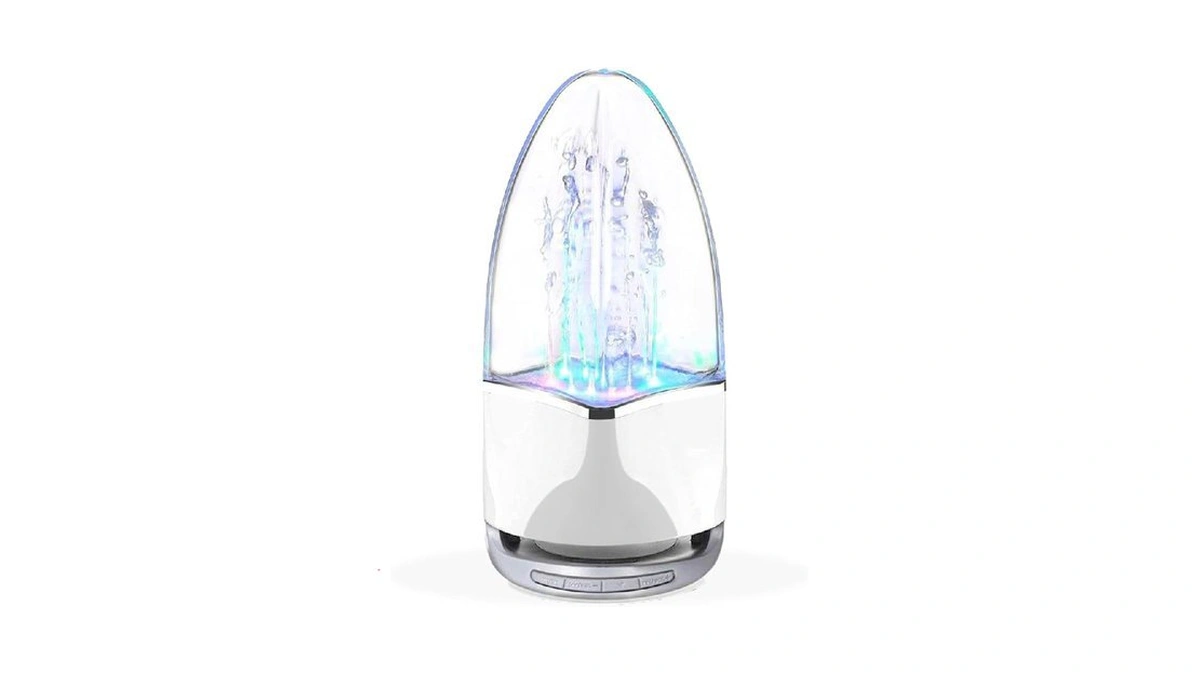 Throlx Water Dancing Speaker, Bluetooth Wireless, Gray