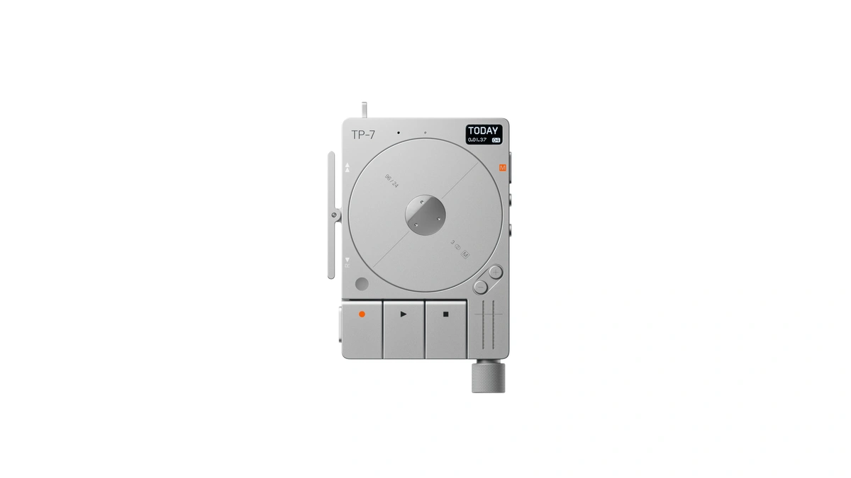 Teenage Engineering Tp-7 Portable Digital Audio Recorder With Usb-c Audio