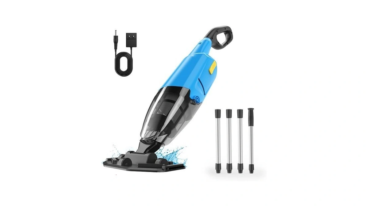 Amazon code: Mutaomay Cordless Rechargeable Pool Vacu