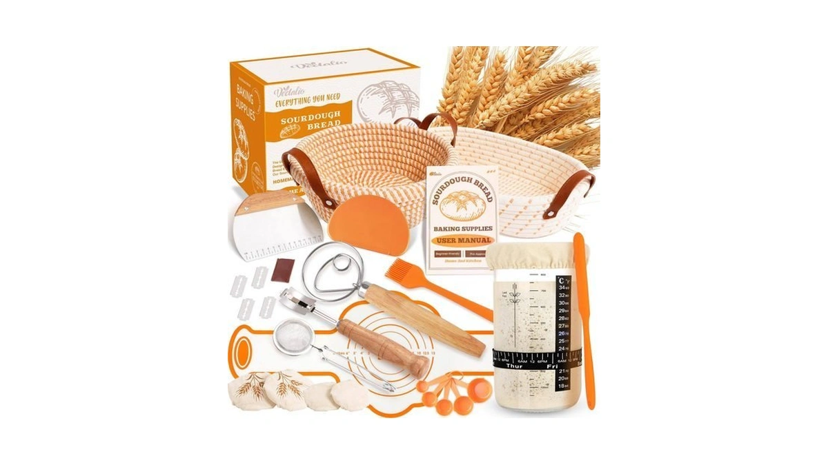 Sourdough Starter Kit, Sourdough Bread Baking Supplies, Sour Dough Starter