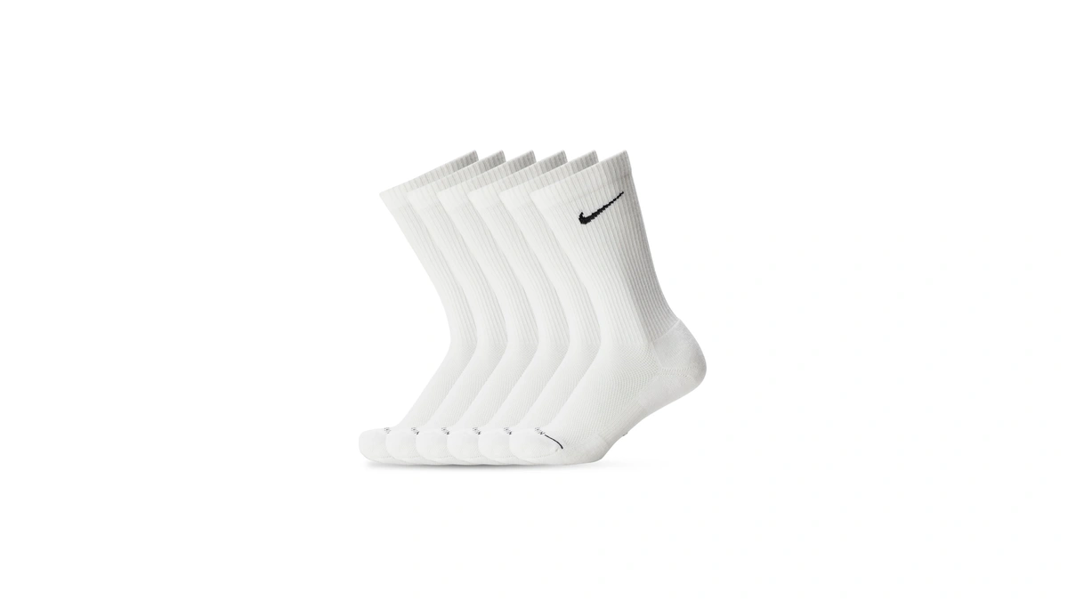 Nike Everyday Plus Crew (6 Pairs), Multi-color, Large