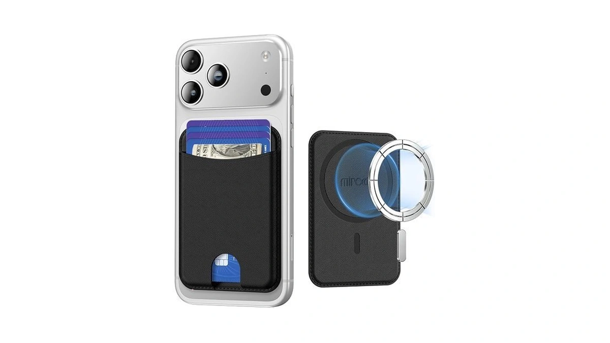 Miroddi For Magsafe Wallet, Magnetic Card Holder For Iphone 17/16/15/14/13/12