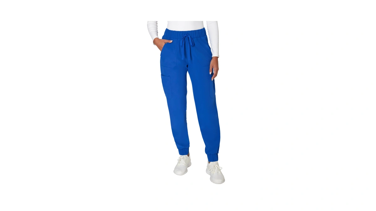 Hanes Women's Scrubs Cargo Joggers, Healthcare Scrub Joggers For Women,