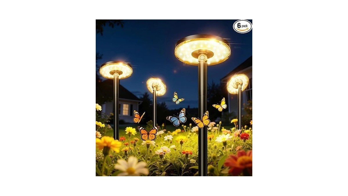 Solar Pathway Lights Set