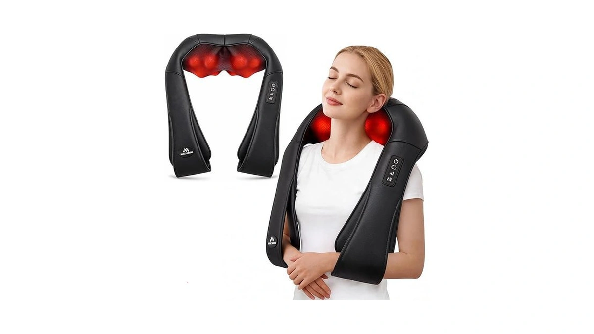Neck Massager For Pain Relief Deep Tissue With Heat, Gifts