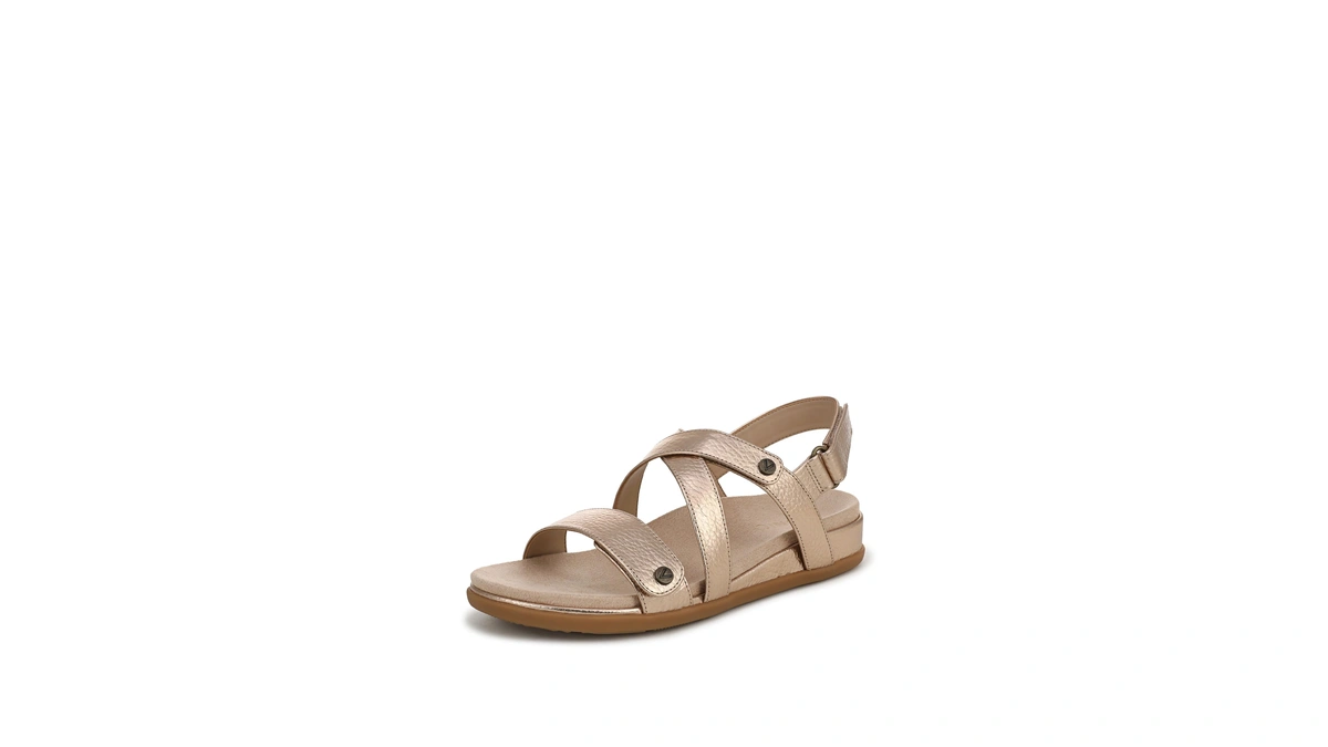 Vionic Women's Cypress Sandal Bronze Leather 12 M