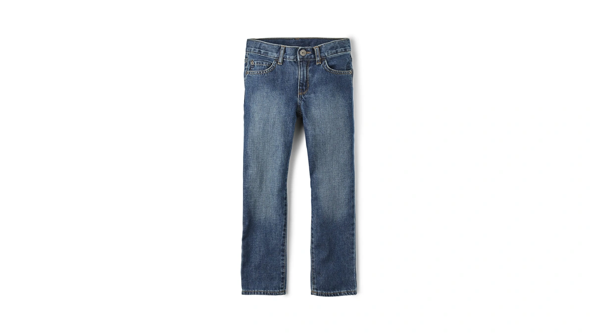The Children's Place Boys Basic Bootcut Jeans,med Indigo Single,5h