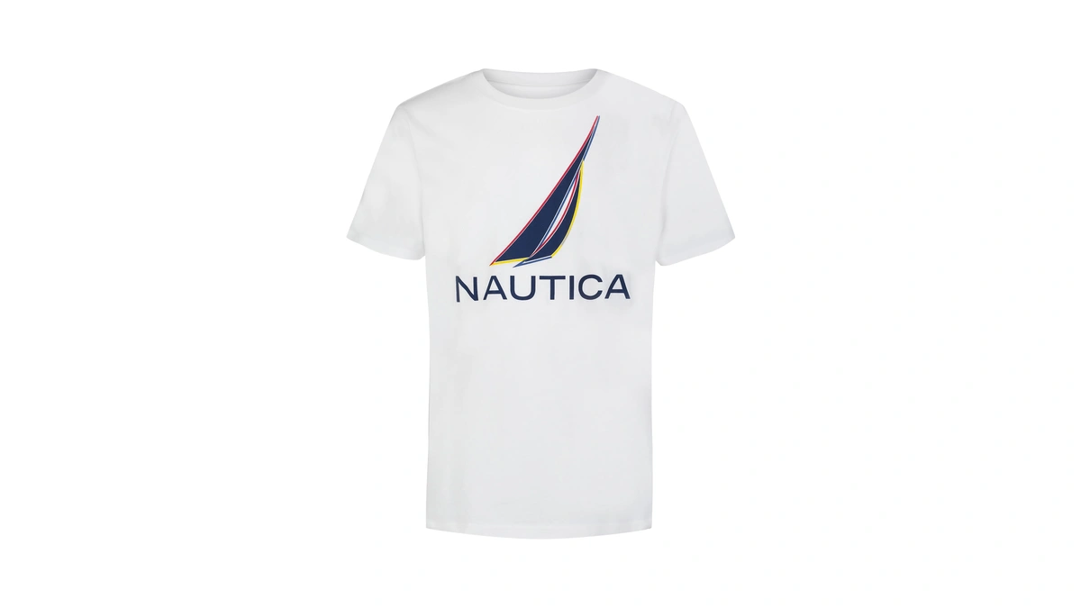 Amazon : Nautica Boys' Short Sleeve J-class Logo