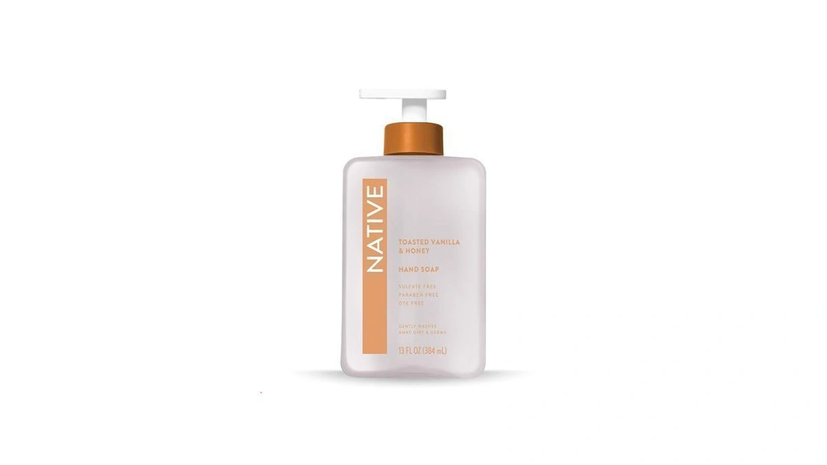 Native Liquid Hand Soap, Toasted Vanilla & Honey Scent, Non-drying