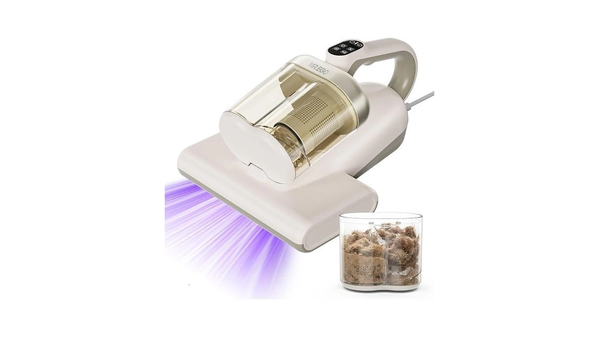 Mr.ego Mattress Vacuum Cleaner, 30000rpm Bed Vacuum With 253.7nm Uv-c