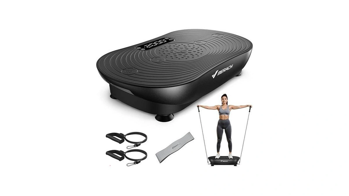 Merach V33 Pro Vibration Plate Exercise Machine With Touchscreen, 99