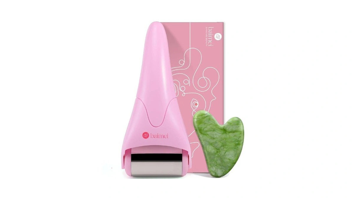 Baimei Icyme Stainless Steel Ice Roller For Face & Gua