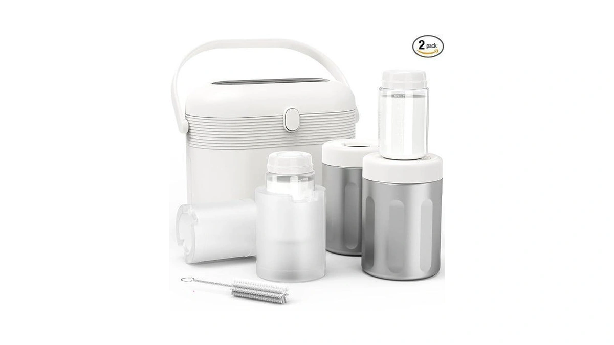Nesvecit Portable Breast Milk Cooler, 24h Chill Medical-grade 316l Stainless