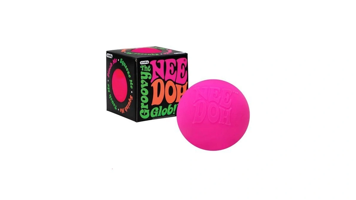 Schylling Needoh Groovy Glob - Pink (pack Of 1)