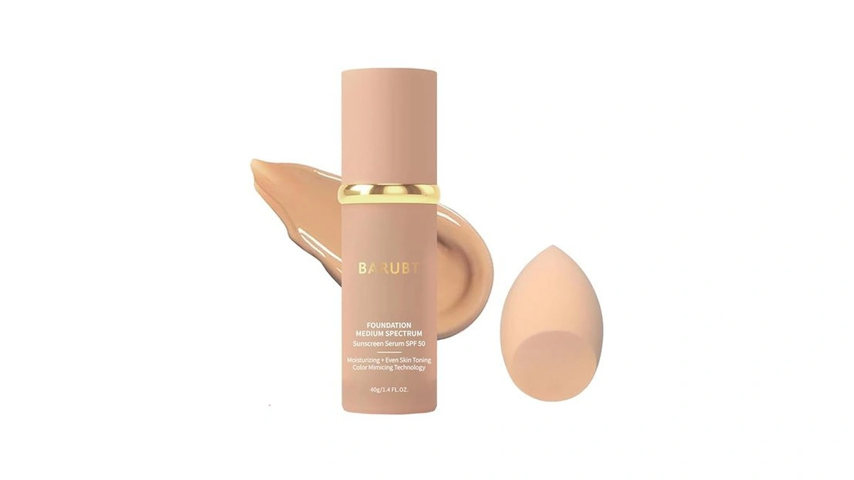 Barubt 4 In 1 Color Changing Foundation Spf 50, 1.41