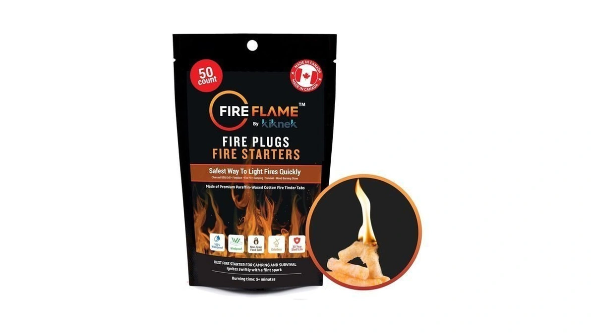 Fireflame Fire Plugs Fire Starter - Quick Instant 100% Waterproof