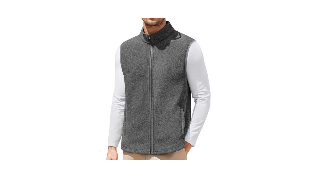 Coofandy Minimalist Fleece Vests