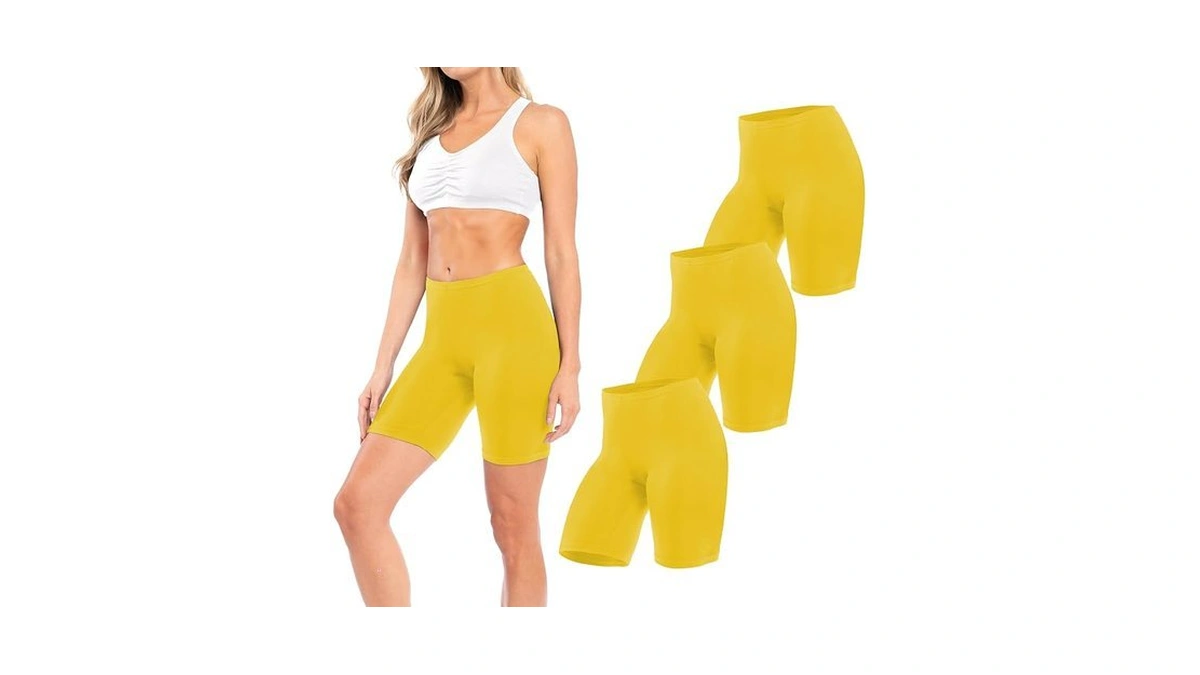 Sey Basics Women Cotton Stretch Active Slip S...
