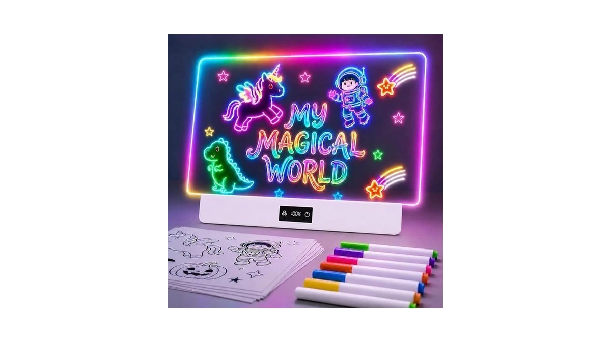 Taemvv 16" Led Drawing Board For Kids Birthday Gifts For
