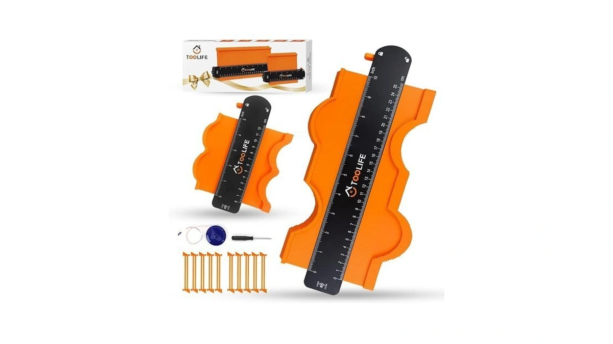 Toolife Contour Gauge Profile Tool, Gifts For Men, Dad And