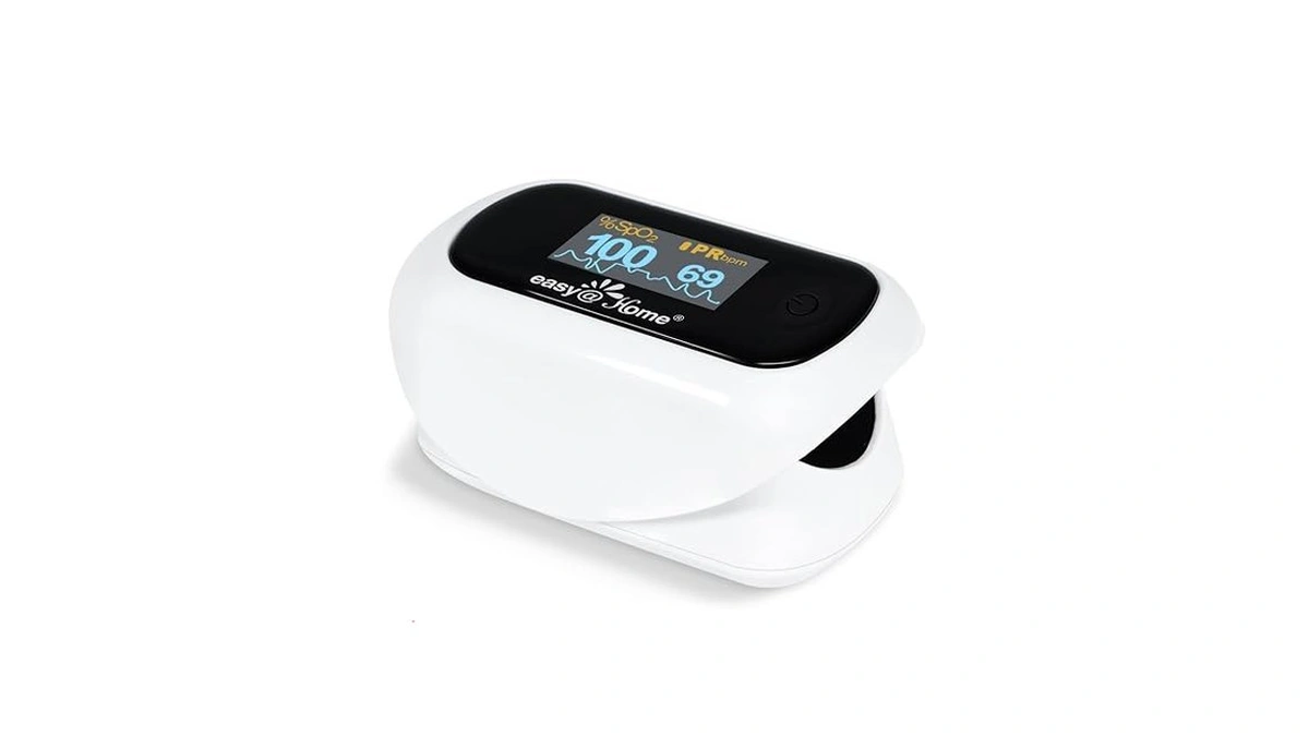 Easy@home Fingertip Pulse Oximeter - Spo2 & Heart Rate Monitor