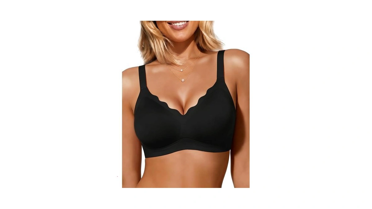 Cocomarts Jelly Bras For Women No Underwire Push Up Bra
