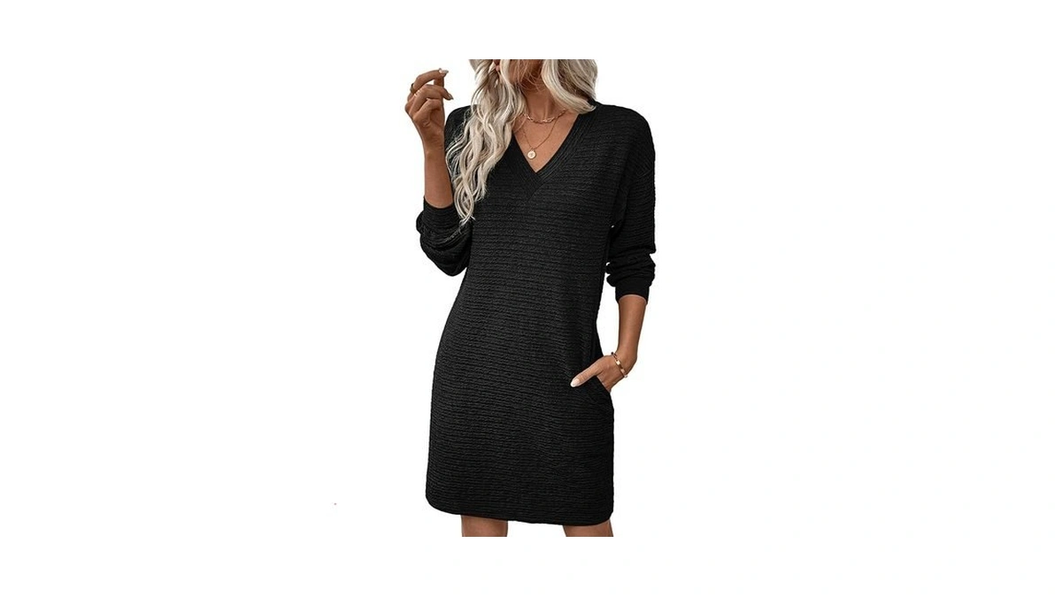 Evaless Women Fall Dresses Only Was Promo