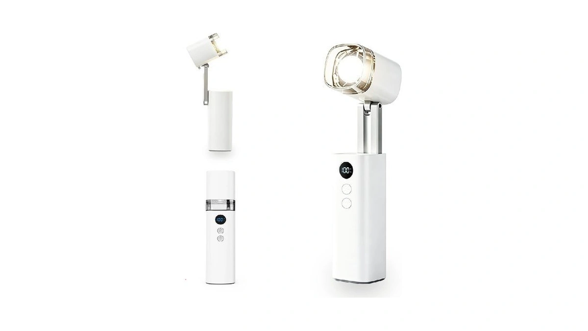 Evochoice Portable Handheld Fan, 1-100 Stepless Speed Control, 3000mah Rechargeable,