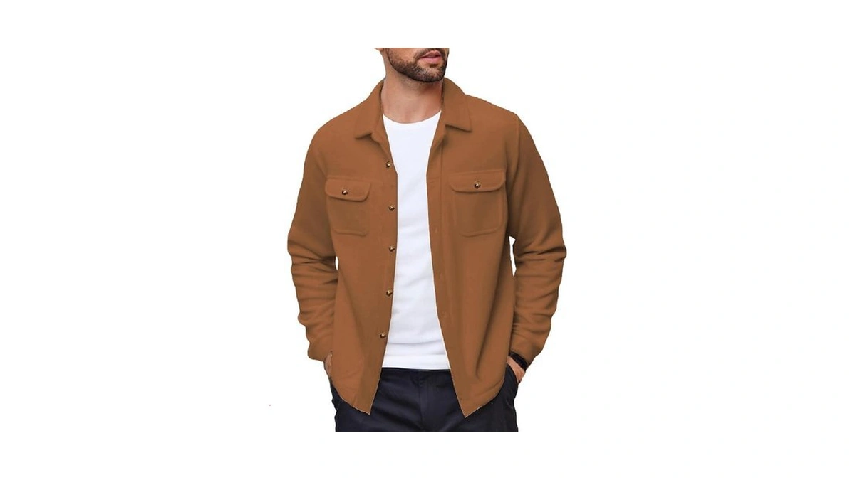 Coofandy Polar Fleece Shackets