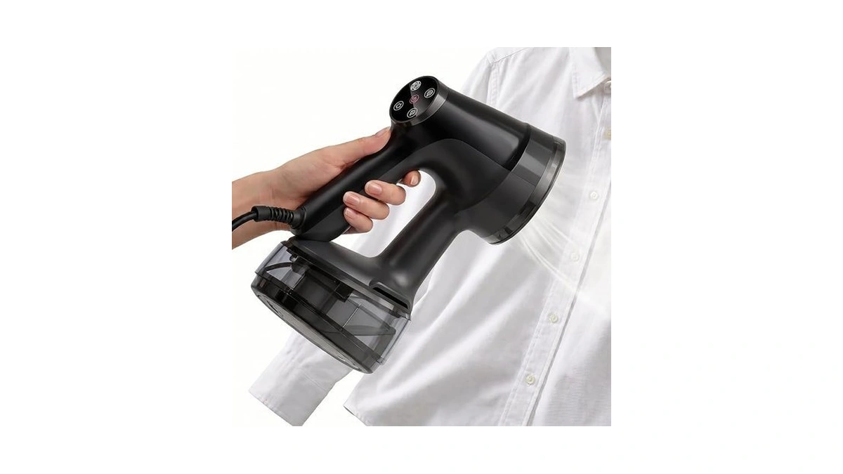 Vacuum Steamer For Clothes Handheld: 3600pa Powerful Suction,portable Travel Garment