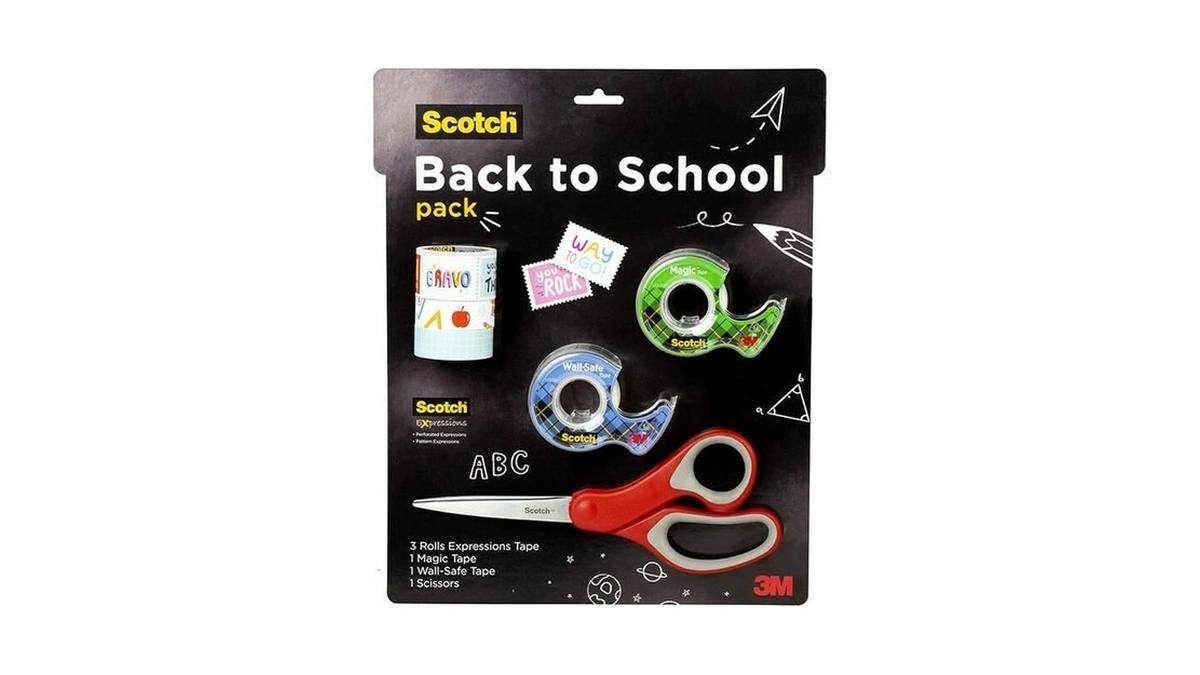 Amazon : Scotch Back To School Pack, Includes 1 P