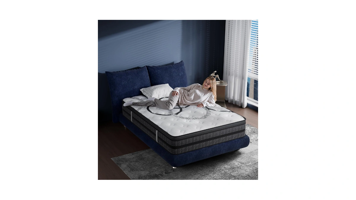 Full Size Mattress, 10 Inch Hybrid Full Mattress In A