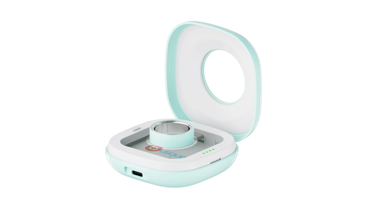 Portable Charging Case Compatible With Oura Ring 4 Charger,fits All-sized