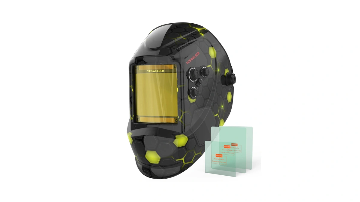 Yeswelder Auto Darkening Welding Helmet, Large View, Lyg-m800h-a