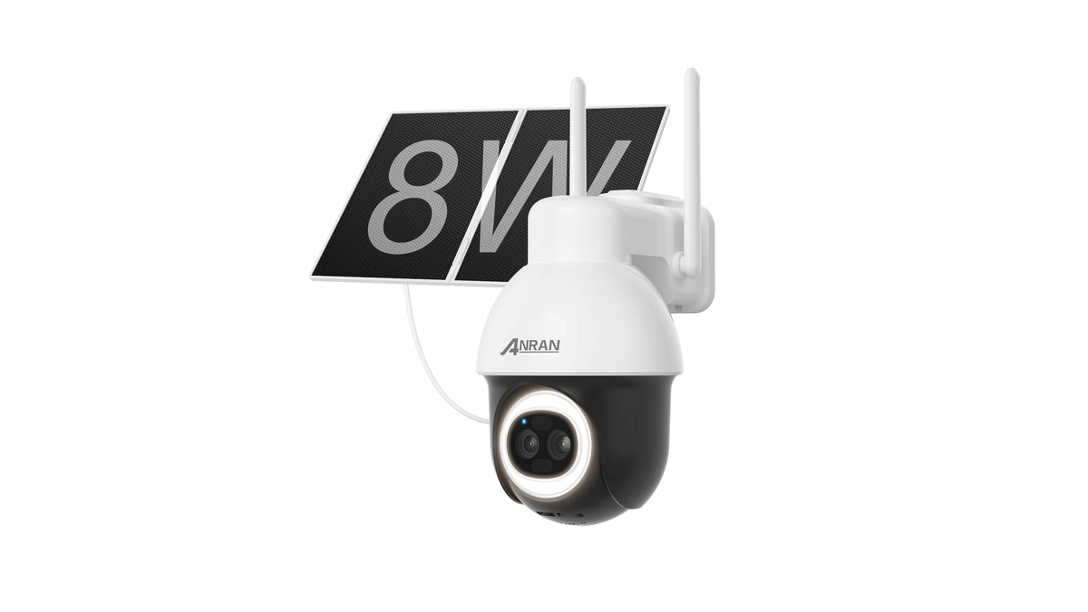 Anran 24/7 Recording Solar Security Camera Outdoor,ai Auto Tracking