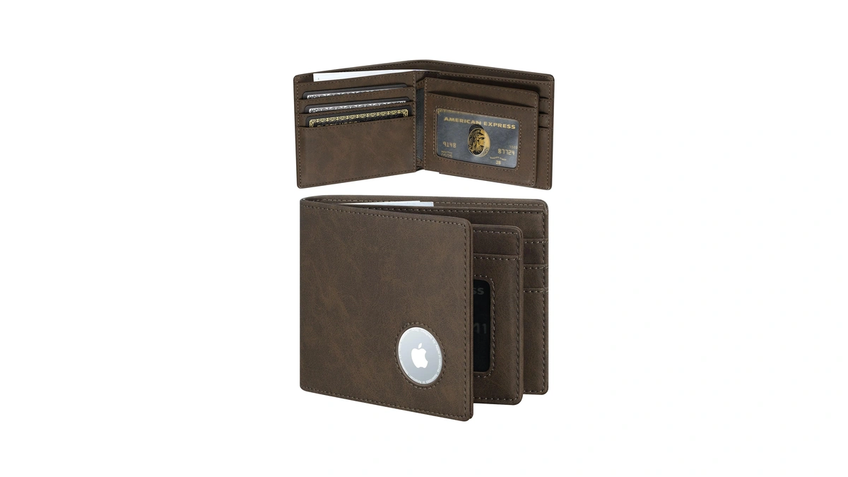 Furid Minimalist Airtag Wallet For Men Rfid F...