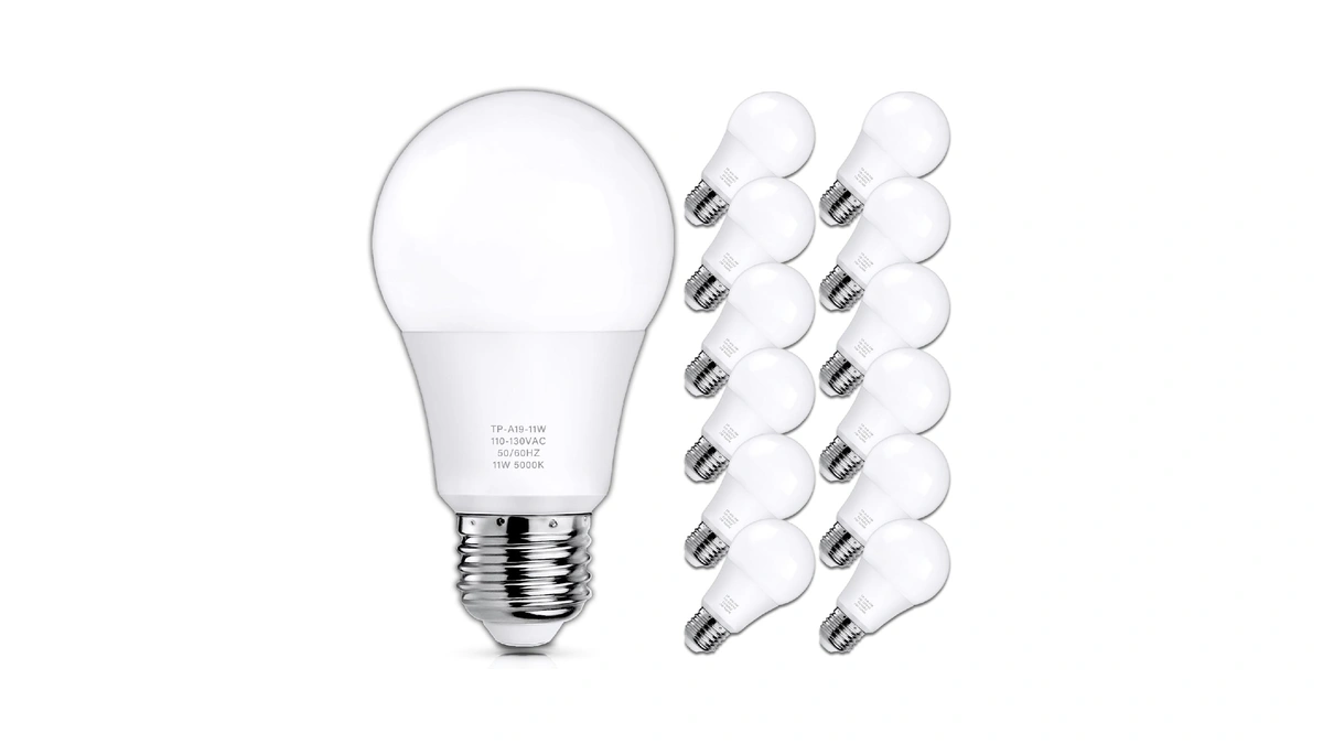 Maxvolador 12-pack A19 Led Light Bulbs, 100 Watt Equivalent Led