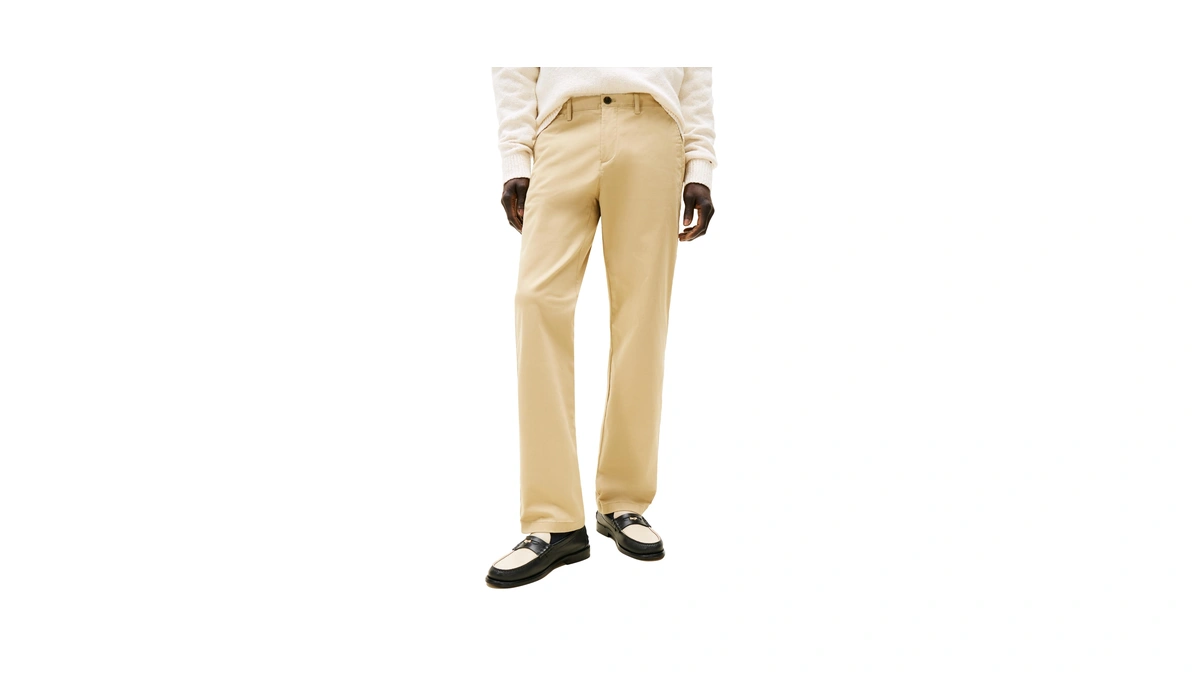 Tommy Hilfiger Men's Chino Pants Custom Fit, Mallet 32x30