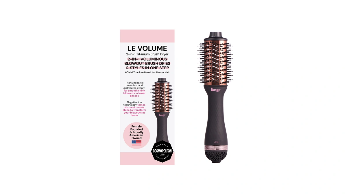 L'ange Hair Le Volume 2-in-1 Titanium Blow Dryer Brush |