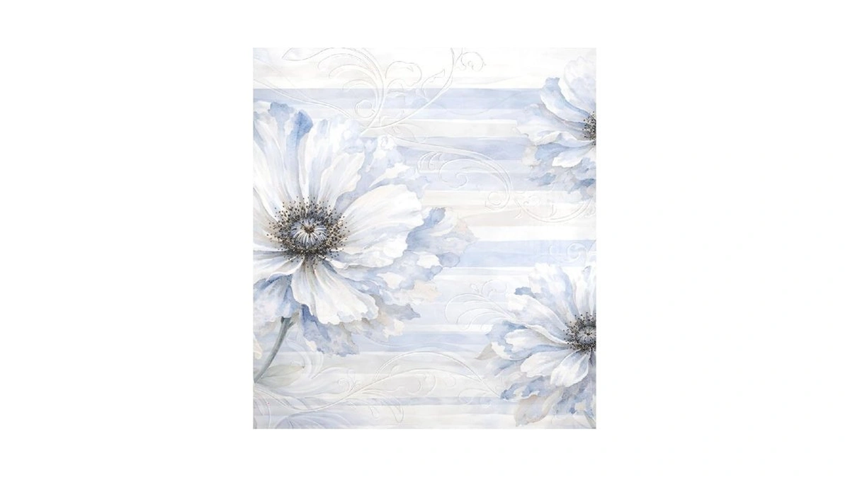 Alaza Flower On Marble Art Large Dishwasher Magnet Magnetic Cover