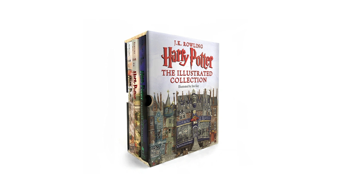Harry Potter: The Illustrated Collection (books 1-3 Boxed Set)