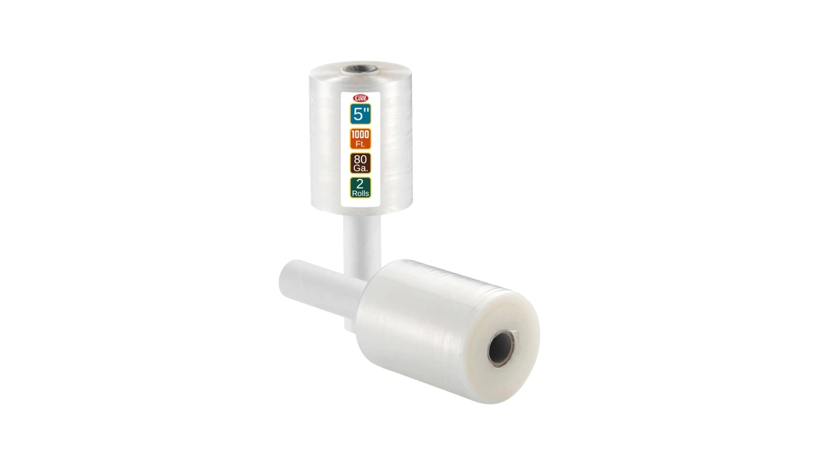Simply Cool Mini Hand Stretch Wrap 2pack 5 Inch 1000ft