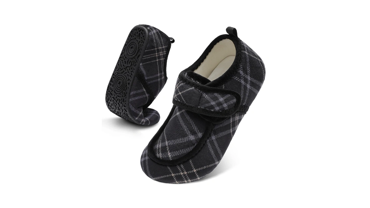 Barerun House Slippers For Woman Men Soft Cotton Indoor Shoes